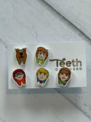 Scooby Tooth Earrings