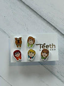 Scooby Tooth Earrings