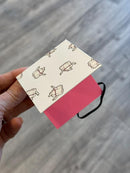 Mrs Flossy Covered Notepad