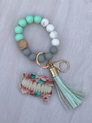 Pink Glitter Tooth Dental Keychain