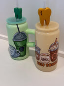 Denture Dental Tumbler and Libby Glass