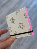 Mrs Flossy Covered Notepad