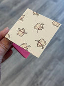 Mrs Flossy Covered Notepad