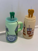 Denture Dental Tumbler and Libby Glass