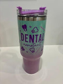 Dental Tumblers: Succulent, Flossy, Coffee, Denture, Dental Implant