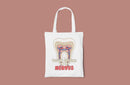 Large Canvas Tote Bag – "Getting On My Nerves"