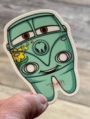 Dental Tooth Sticker: Waterproof Vinyl Decal for Dental Professionals