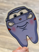 Dental Tooth Sticker: Waterproof Vinyl Decal for Dental Professionals