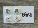 Tooth Fairy Earrings: Glitter Dental Gift for Hygienist