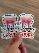 Dental Sticker: Funny Tooth, Endo, RCT - Dentist Gift