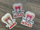 Dental Team Stickers: Waterproof Vinyl Decals for Dental Professionals
