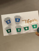 Coffee Cup Dental Earrings