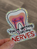 Dental Sticker: Funny Tooth, Endo, RCT - Dentist Gift
