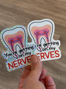 Dental Sticker: Funny Tooth, Endo, RCT - Dentist Gift