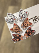 Various Dog Tooth Earrings