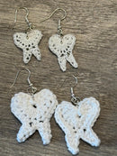 Glitter Tooth Stud Earrings: Hypoallergenic Dental Jewelry