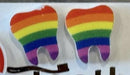 Rainbow Dental Earrings