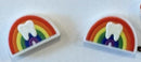 Rainbow Dental Earrings