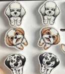 Dental Dog Tooth Earrings