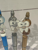Ortho Braces Tooth Bubble Pen: Fun Dental Office Decor