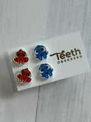 Glitter Tooth Earrings: Dental Hygiene Gift