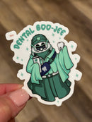Dental Boo Sticker