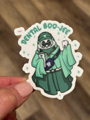Dental Boo Sticker