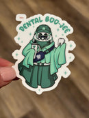 Dental Boo Sticker