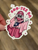Boo DA Sticker