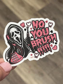 Dental Scary Tooth sticker