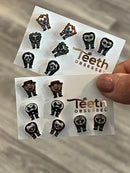 Dental Halloween Tooth Earrings