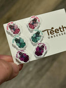 Boojee Halloween Tooth Earrings