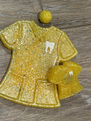 Tooth Car Freshener: Dental Hygienist Gift