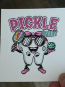 Dental Pickleball Sticker