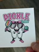 Dental Pickleball Sticker