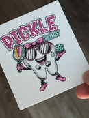 Dental Pickleball Sticker
