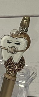 Ortho Braces Tooth Bubble Pen: Fun Dental Office Decor