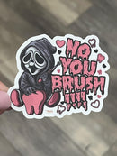 Scary Dental sticker