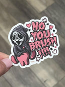 Scary Dental sticker