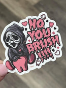 Scary Dental sticker