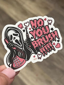 Dental Scary Tooth sticker