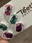 Boojee Halloween Tooth Earrings