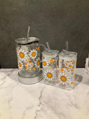 Dental Daisy Glass Cup