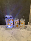 Dental Daisy Glass Cup