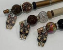 Dog Charm Pen: Handmade Glitter Pen, Dental Gift