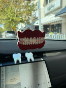 Denture Car Fresheners (Pink or Red)