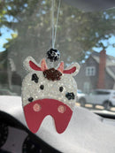 Cow Tooth Car Air Freshener