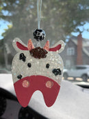 Cow Tooth Car Air Freshener