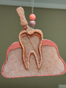 Root Canal Tooth Car Freshener | Funny Dental Assistant Gift | Dentist & Endo Office Swag