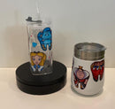 Dental Wonderland Tumbler and Glass | Tooth Fairy Cup | Dental Assistant Gift | Dentist Coffee Cup | Hygienist Drinkware